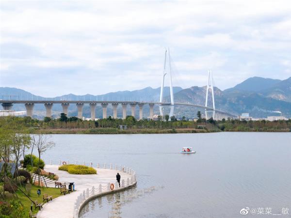 逛逛馬尾瑯岐紅光湖公園 這里有福州最大的人工湖