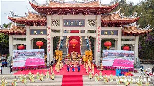 湄洲島舉行媽祖祭典