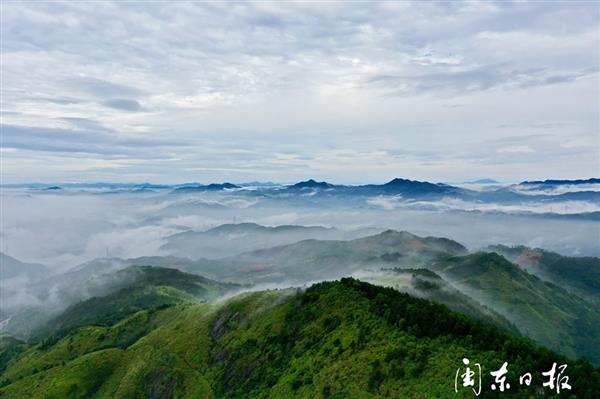 霞浦連續(xù)出現(xiàn)云海奇觀,，美到窒息,！