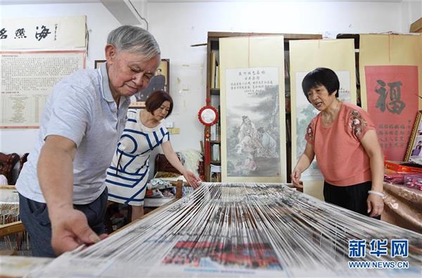 福建永春：千年紙織畫的傳承