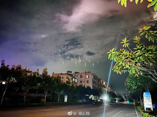 奇觀,！福建平潭現(xiàn)暖夜燈柱 原來是這樣產(chǎn)生的